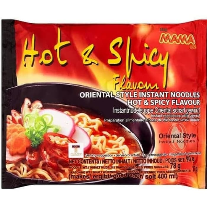 Mama Hot & Spicy Instant noodle 78g