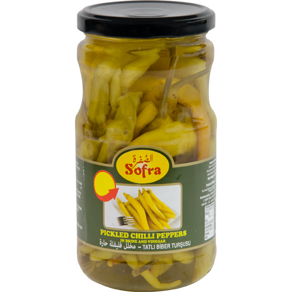 Sofra Pickled Chilli Peppers 640g