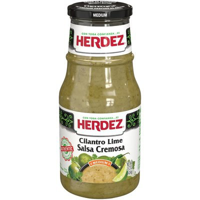 Herdez Cilantro Lime Salsa Cremosa 434g