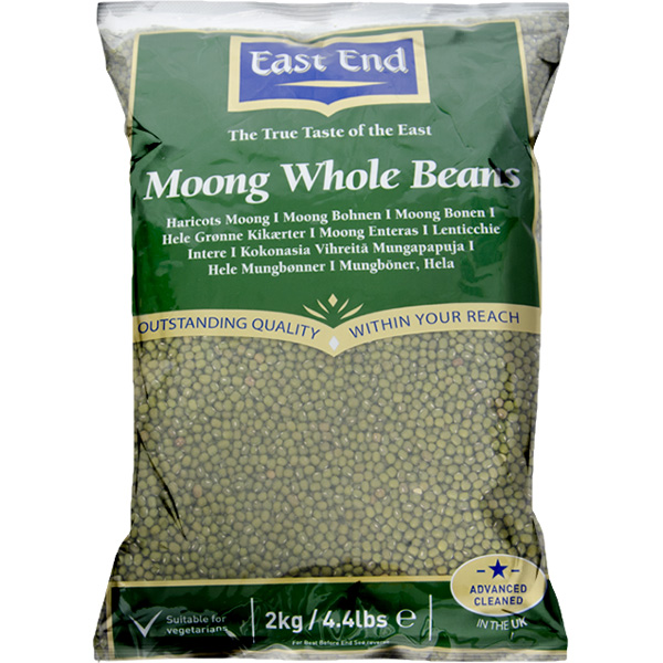 East End Moong Beans Whole 2kg