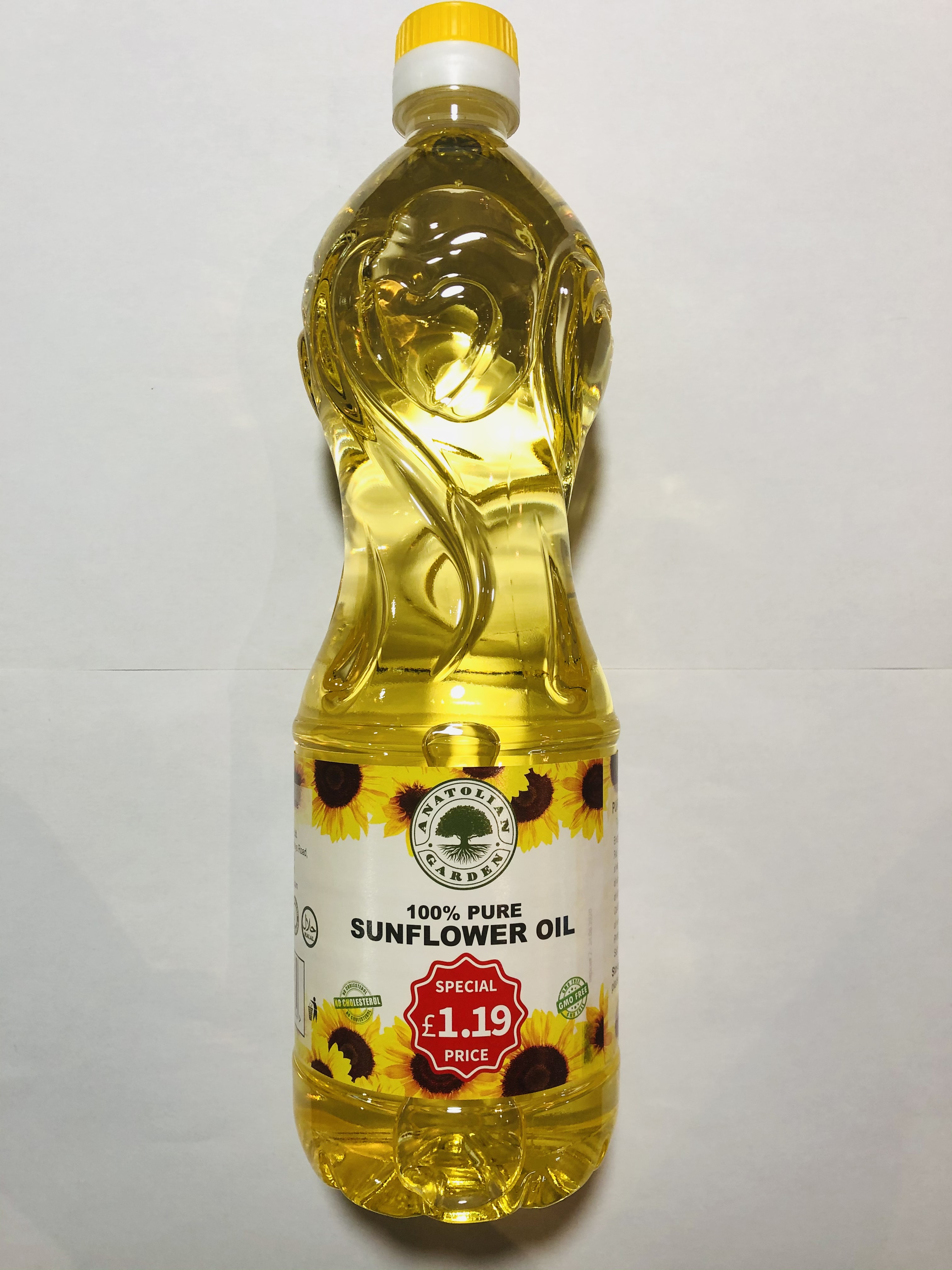 Anatolian garden sunflower oil 850 lt