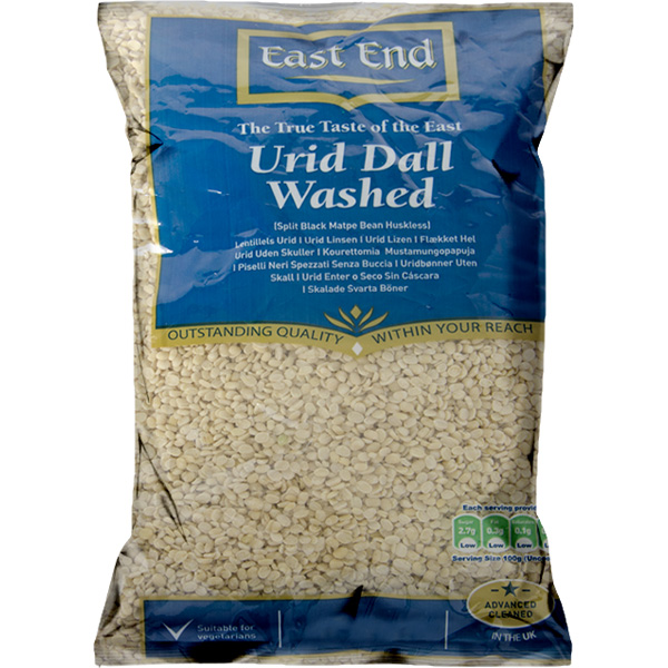 East End Urid Dall Washed 2kg