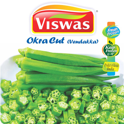 Viswas Okra Cut 400g