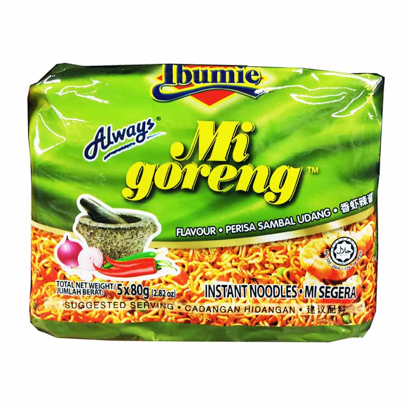 Ibumie Mi Goreng Sambal Udang 5*80g