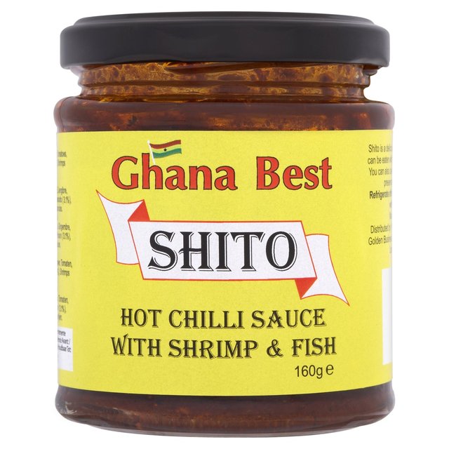 Ghana Best Shito Hot Chili Sauce 160g