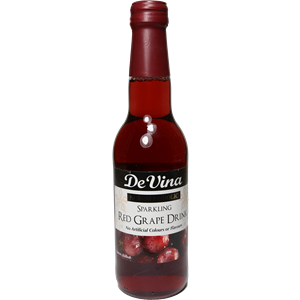 Devina sparkling red grape drink330ml