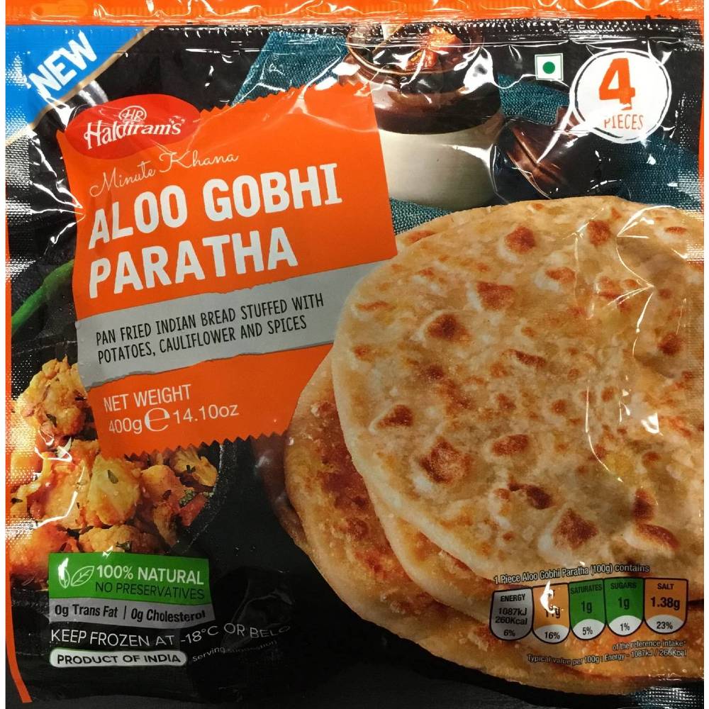 Haldiram Aloo Gobhi Paratha 4 pieces