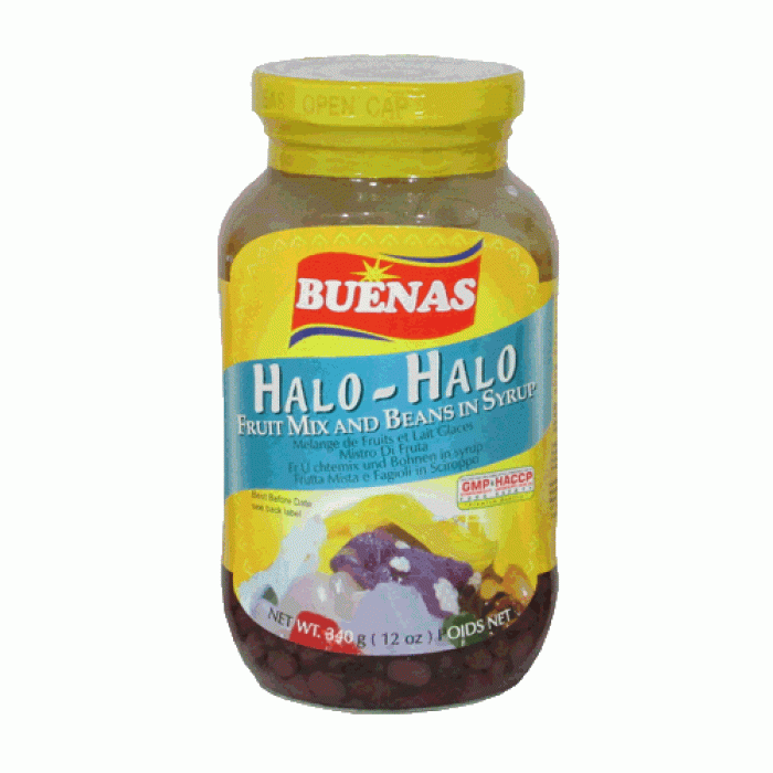 Buenas Halo-Halo Fruitmix & Beans in Syrup 340g
