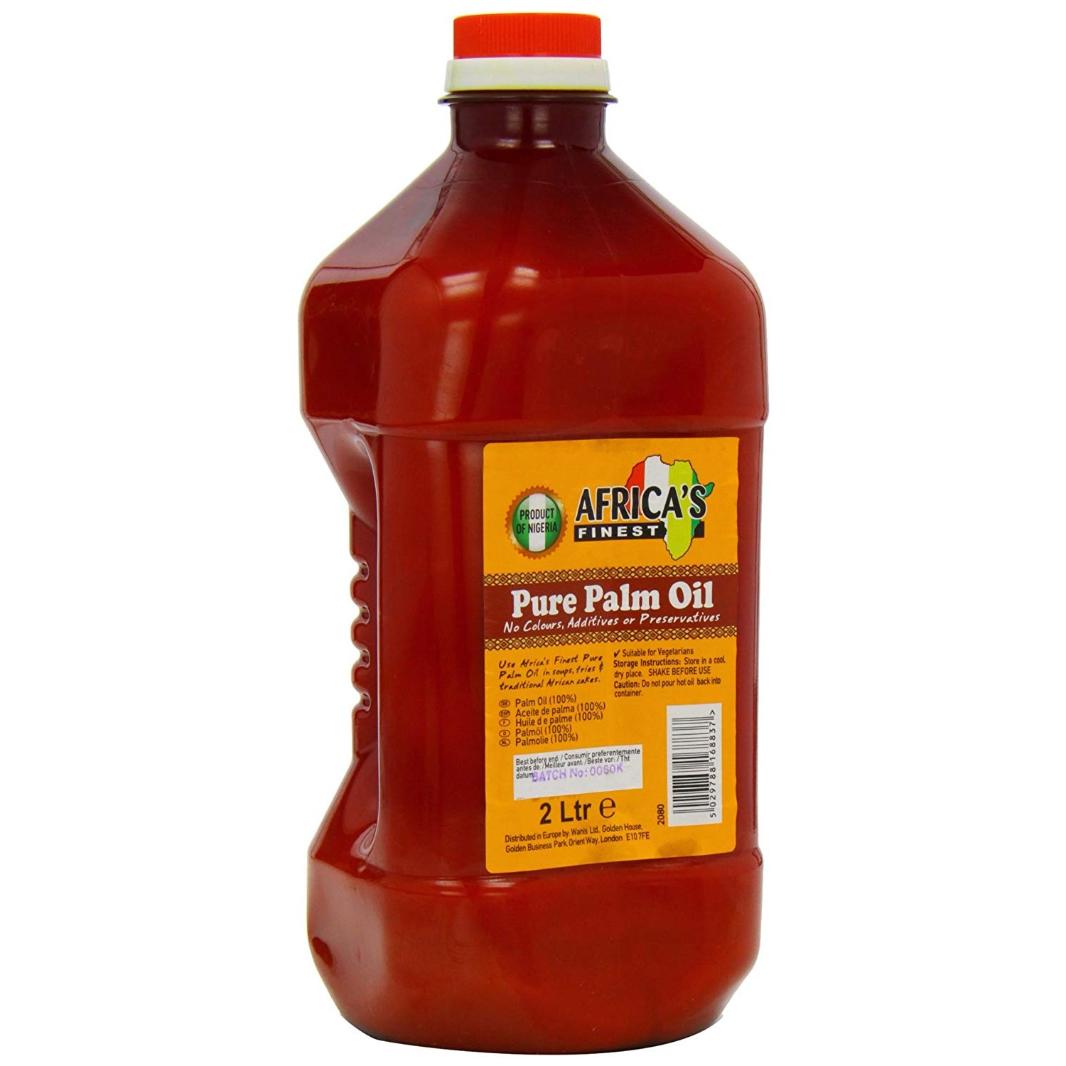Africa's Finest Pure Palm Oil 2L
