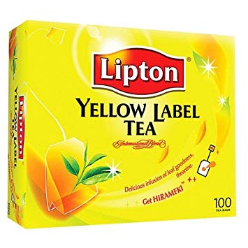 Lipton Yellow Tea100 Bag