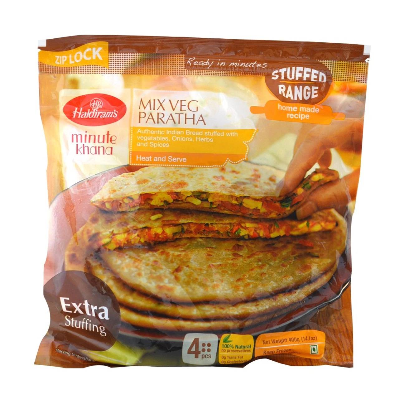 Haldiram Mix Veg Paratha 400g