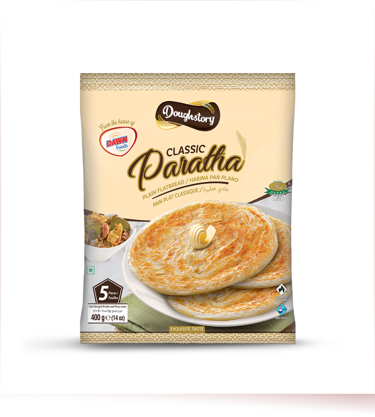Doughstory Classic Paratha 400g