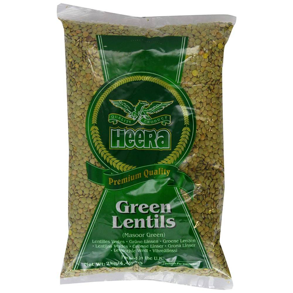 Heera Green Lentils 2kg