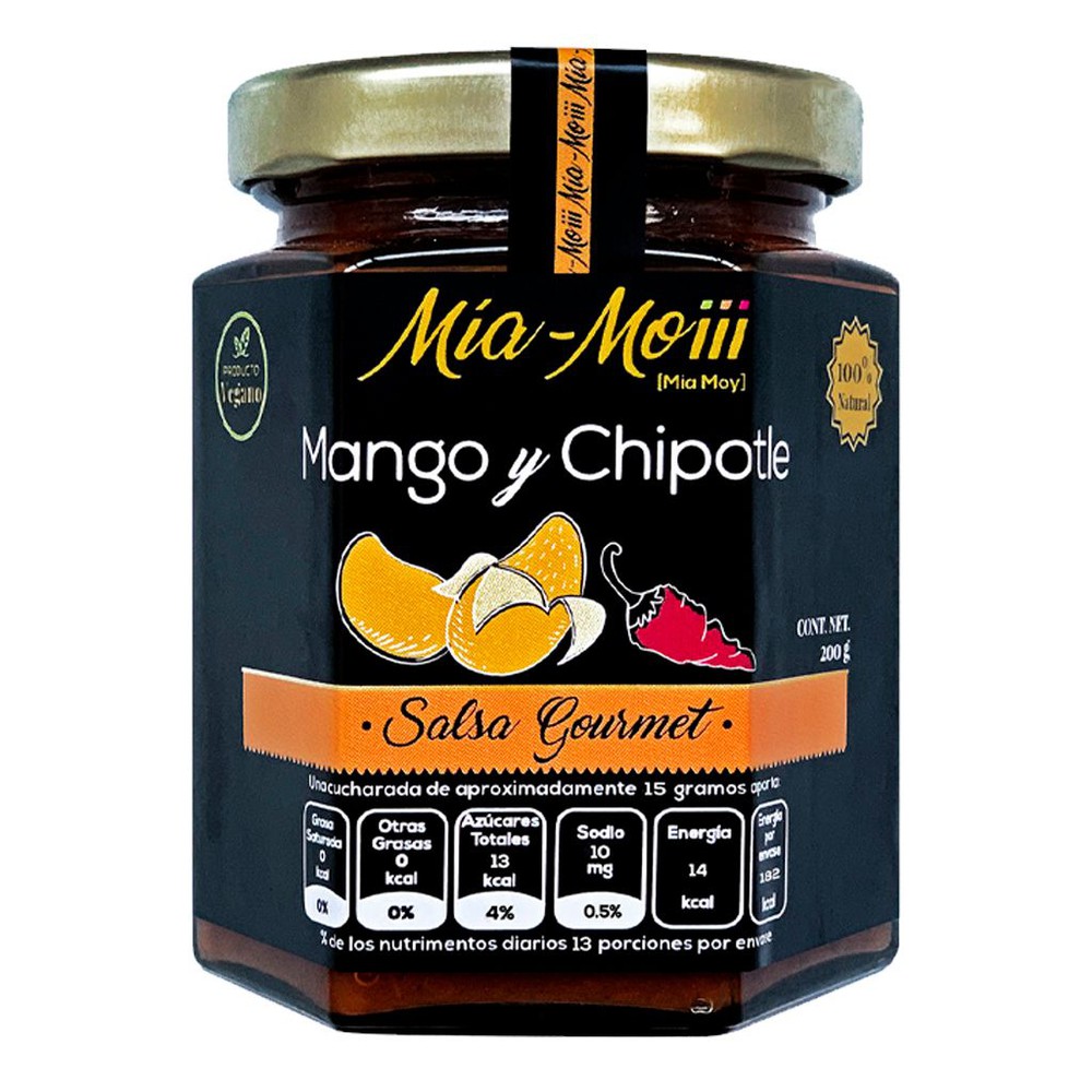 Mia Moiii  mango y chilipote Salsa Gourmet 200g