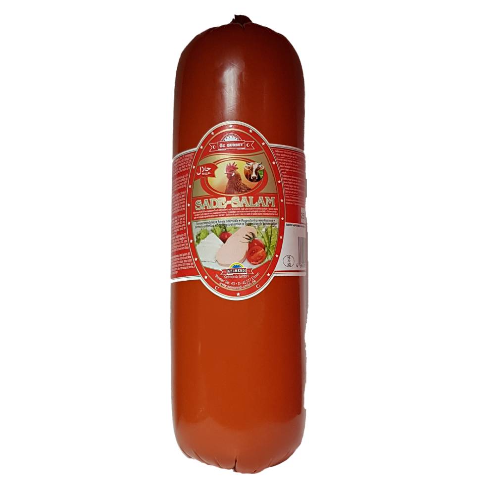 Oz Gurbet Sade Salam Beef Salami 1800g