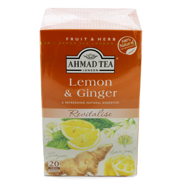 Ahmad Lemon & Ginger Tea 20 bags