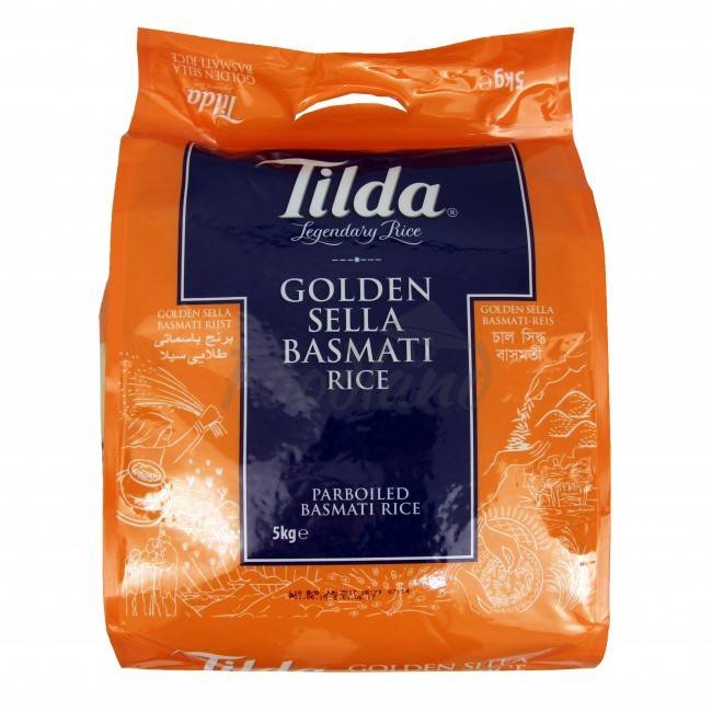 Tilda Golden Sella Basmati Rice 10kg