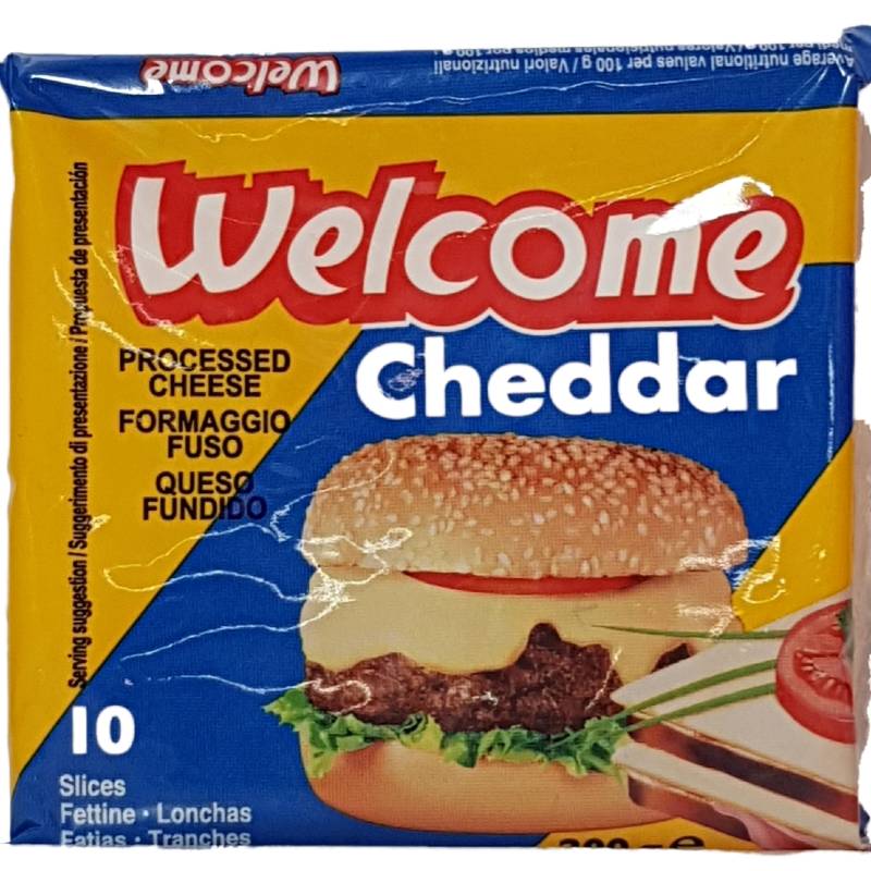 Welcome Cheddar slice 200