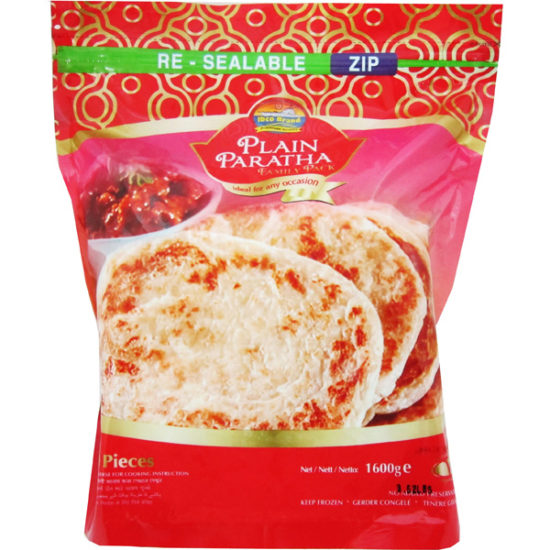 Ibco Brand Plain Paratha Family Pack 1600g