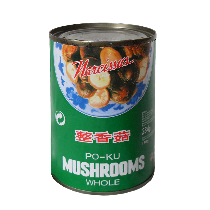 Golden Lion Po-Ku Whole Mushrooms 284g