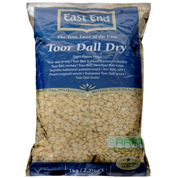 East End Toor Dall Dry 1kg