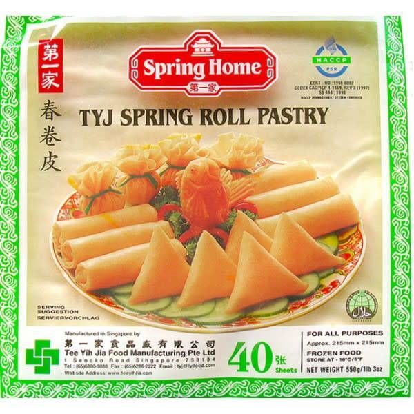 Spring Home TYJ Spring Roll Pastry 8.5