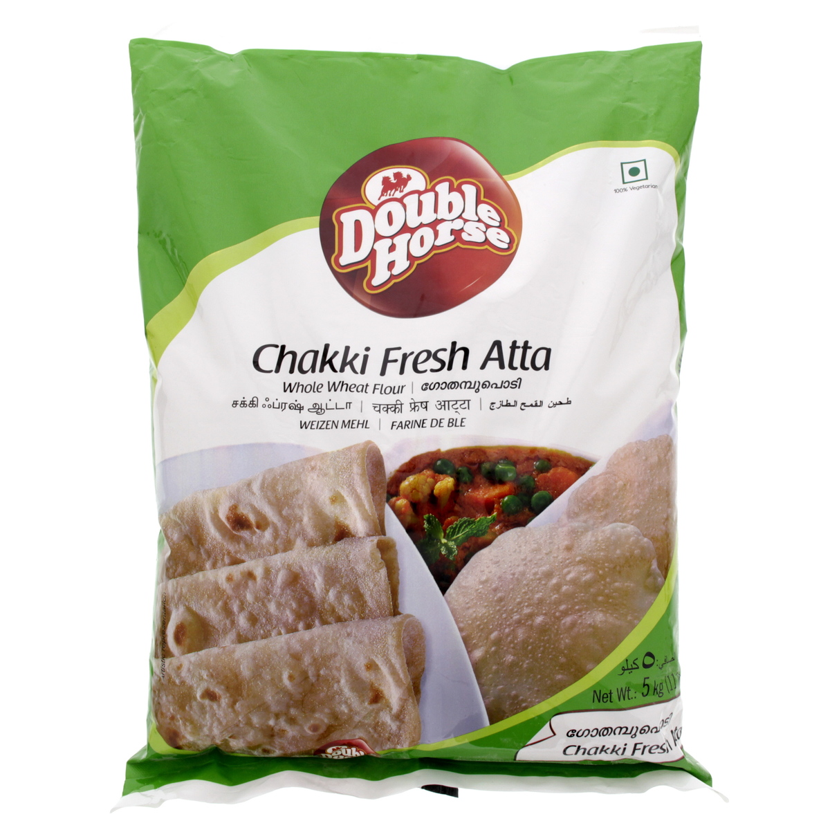 Double Horse Chakki Fresh Atta 5kg