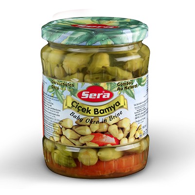 Sera Cicek Bamya Baby Okra 550g