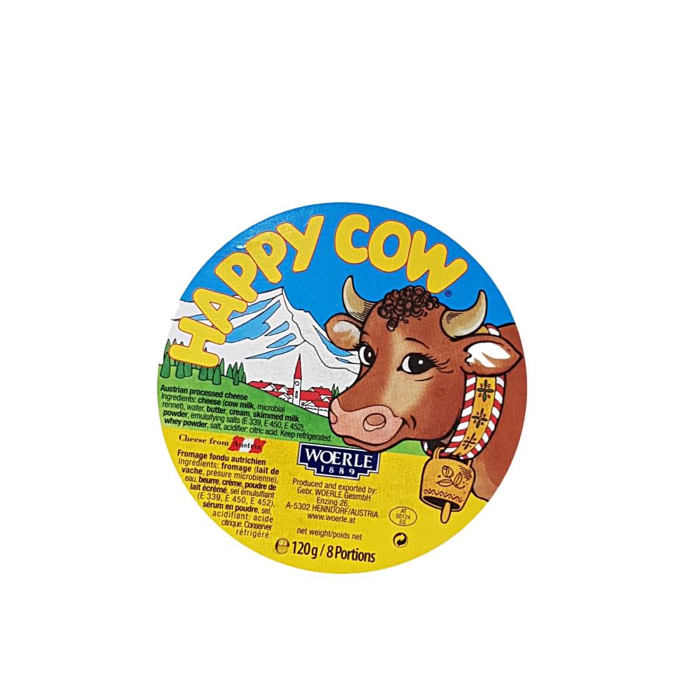 Woerle Happy Cow Cheese 120g