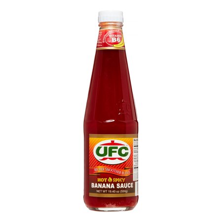 UFC Banana Sauce Hot 550g