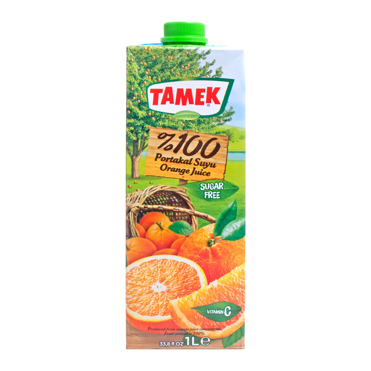 Tamek Orange Juice 1L