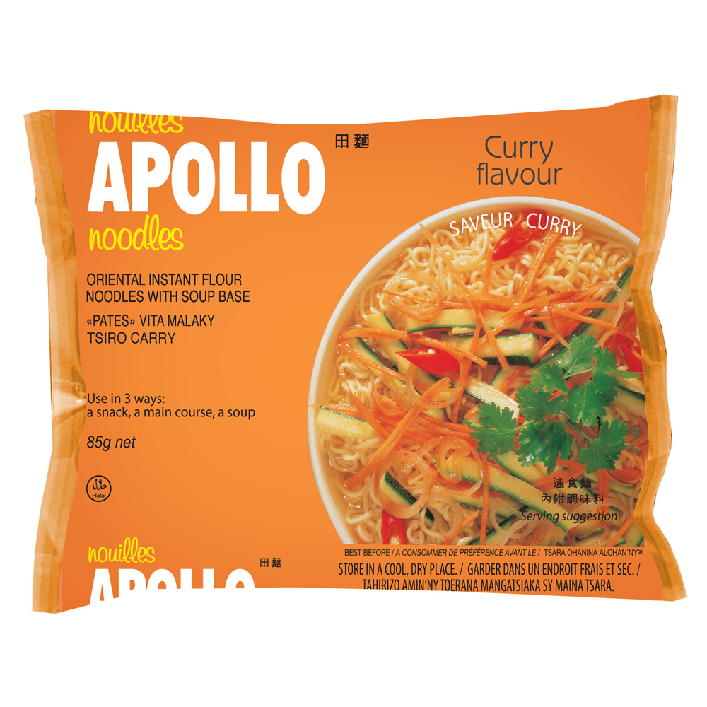 Apollo Noodles Curry Flavour 85g