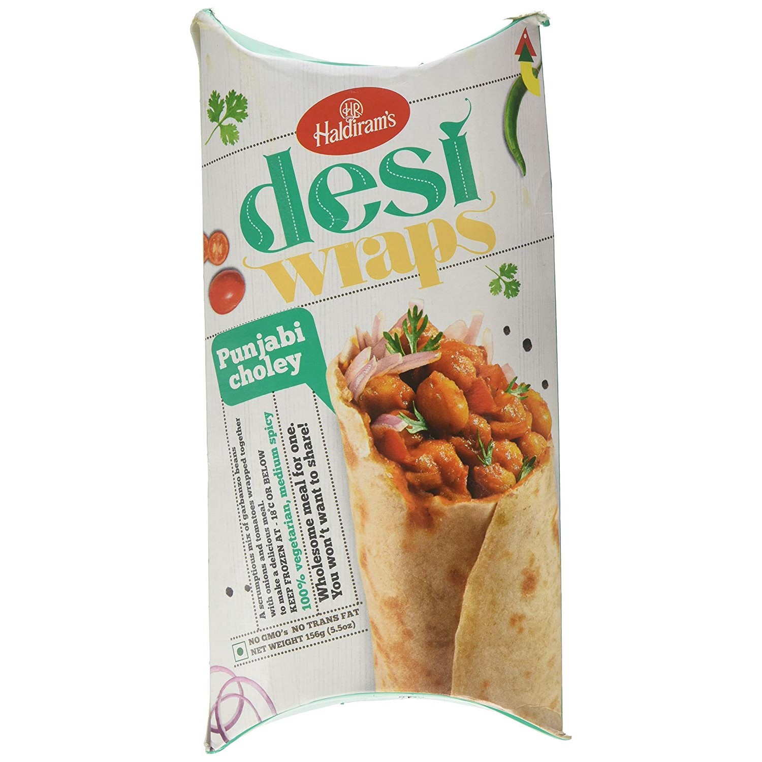 Haldiram Punjabi Choley Wrap 156g