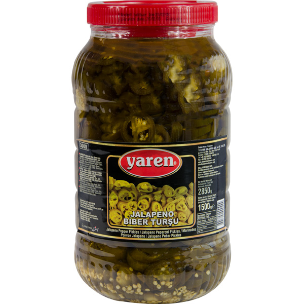 Yaren Jalapeno Biber Tursu 3kg