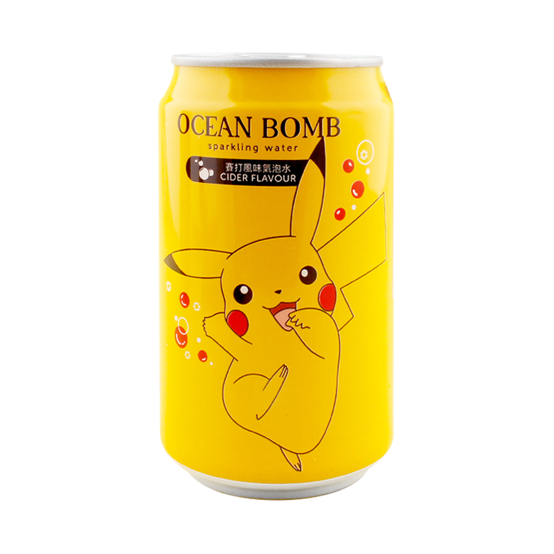 Ocean Bomb Sparkling Water Japanese Cider Flavour 330ml