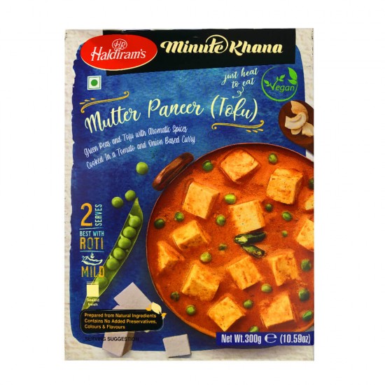 Halkdiram Mutter Paneer with tofu 300g