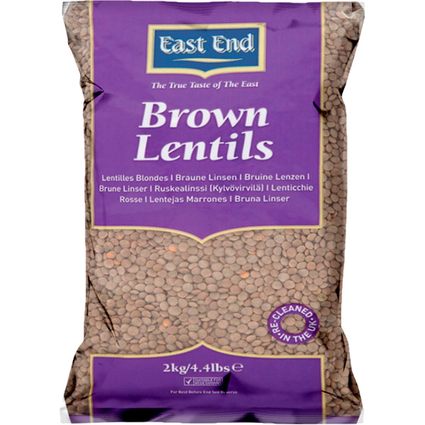 East End Brown Lentils 2kg