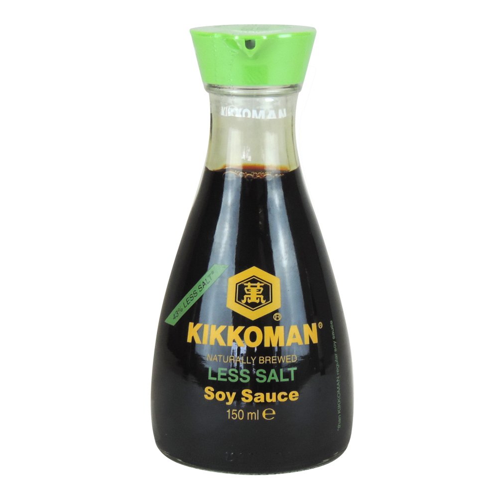Kikkoman Less Salt Soy Sauce 150ml
