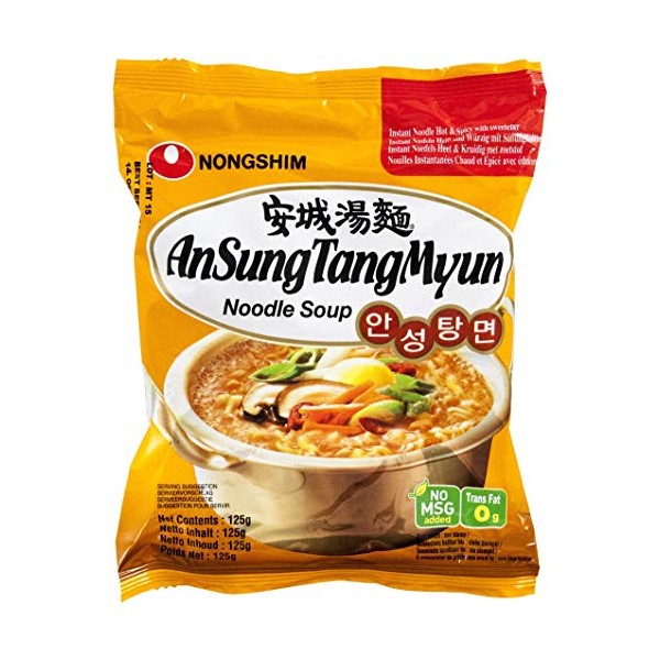 Nongshim AnSungTangMyun Hot and Spicy 125g