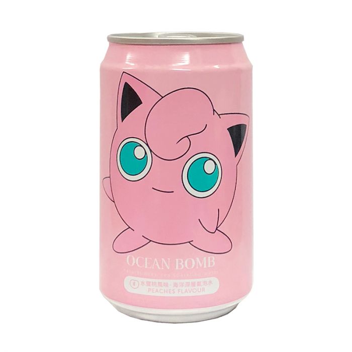 Ocean Bomb Sparkling Water Peach 330ml