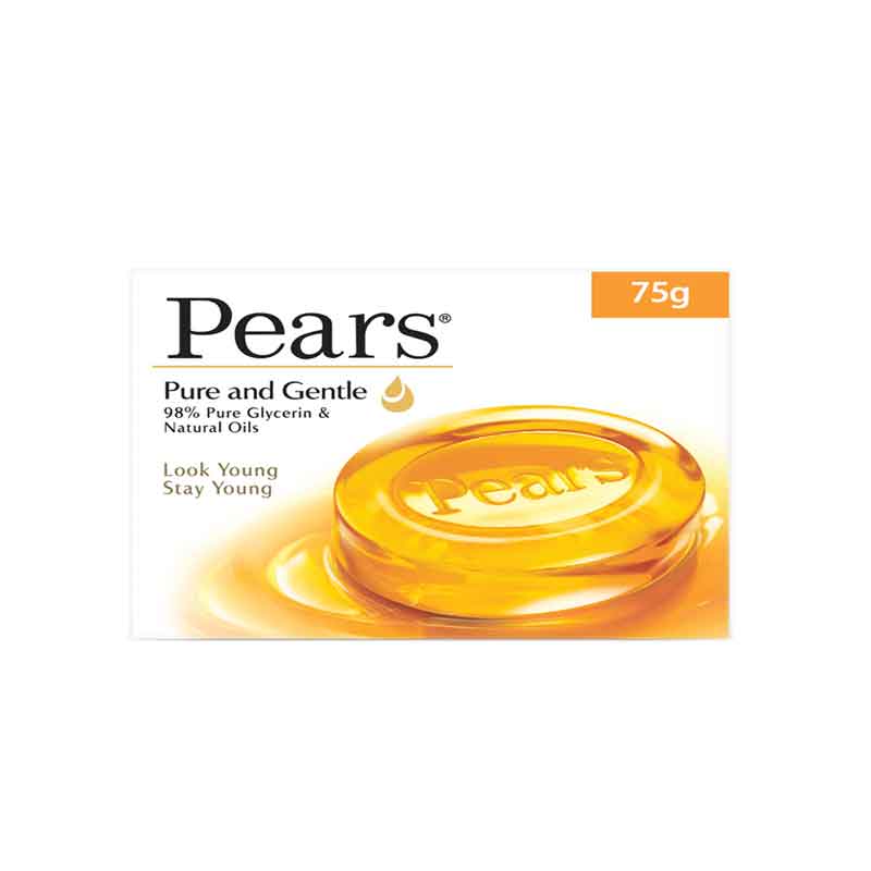 Pears Pure and Gentle soap 75g