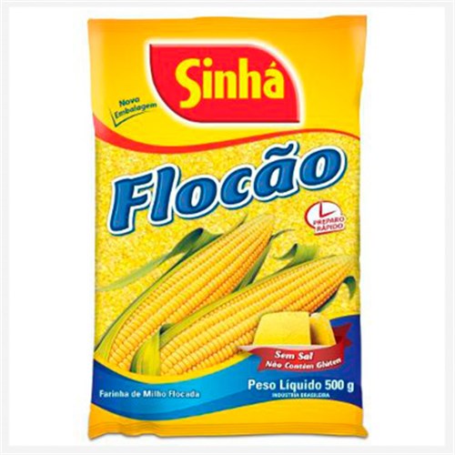 Sinha flocao de milho 500g