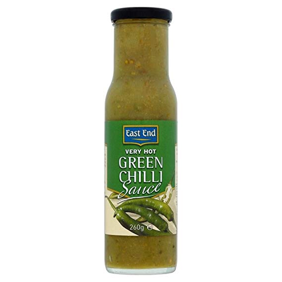 East End Very Hot Green Chilli 260G