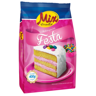 Farinelli Mistura para Bolo Festa / Party cake mix 400g