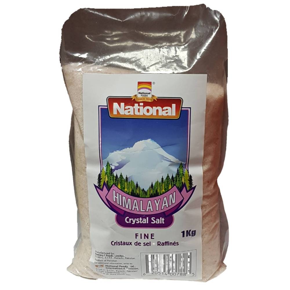 National Himalayan Crystal Salt Fine 1kg