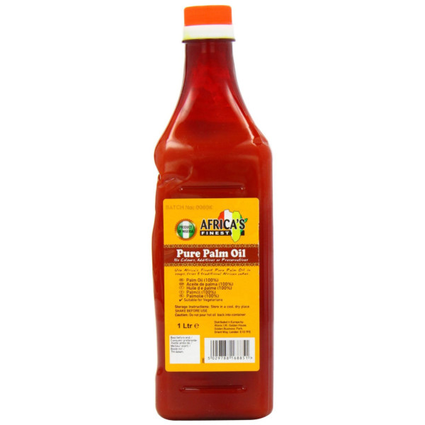 Africas Finest Pure Palm Oil 1L