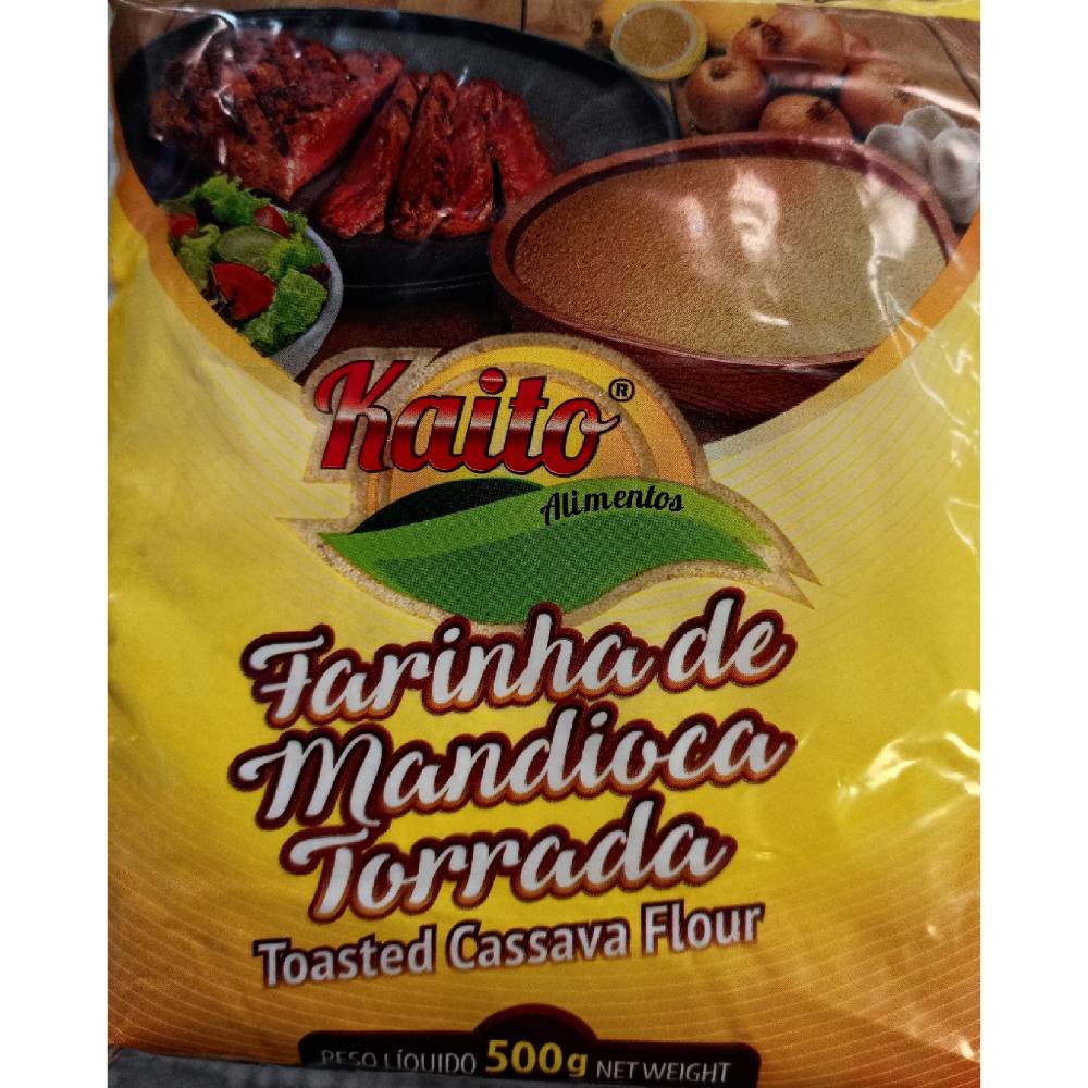 Kaito Farinha Mandioca Branca Casava Flour 500g