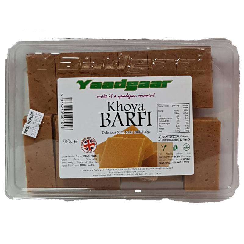 Yaagaar Khoya Barfi 380g