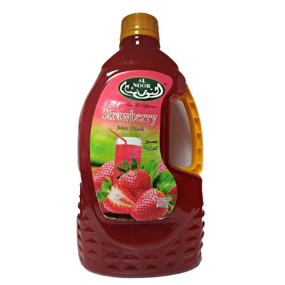 Al Noor Strawberry Juice 2L