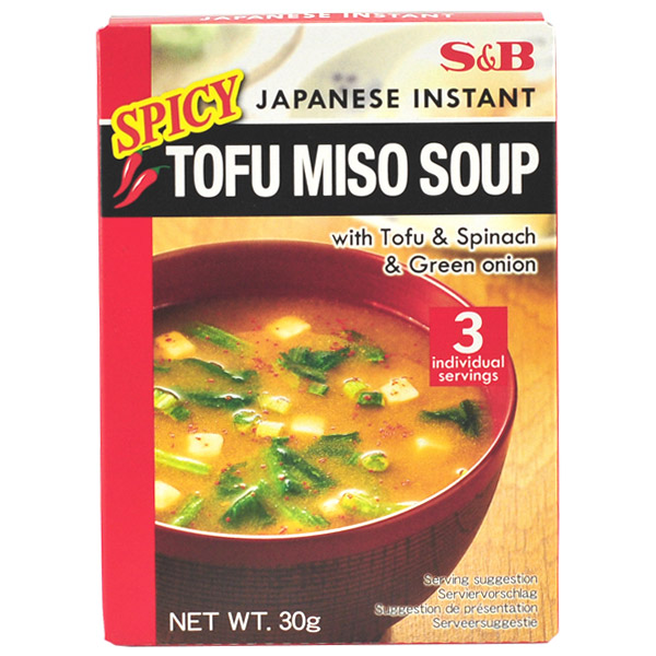 S&B Spicy Tofu Miso Soup 30g